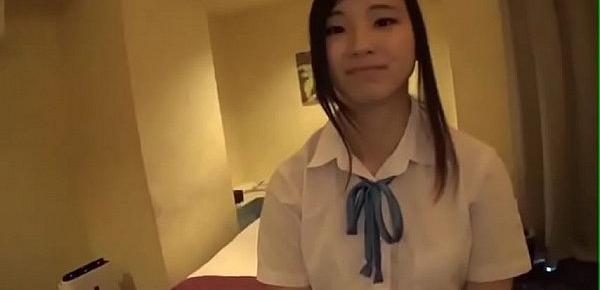  Tiny Japanese Schoolgirl Teen Fucks Older Man - Maeda Saori